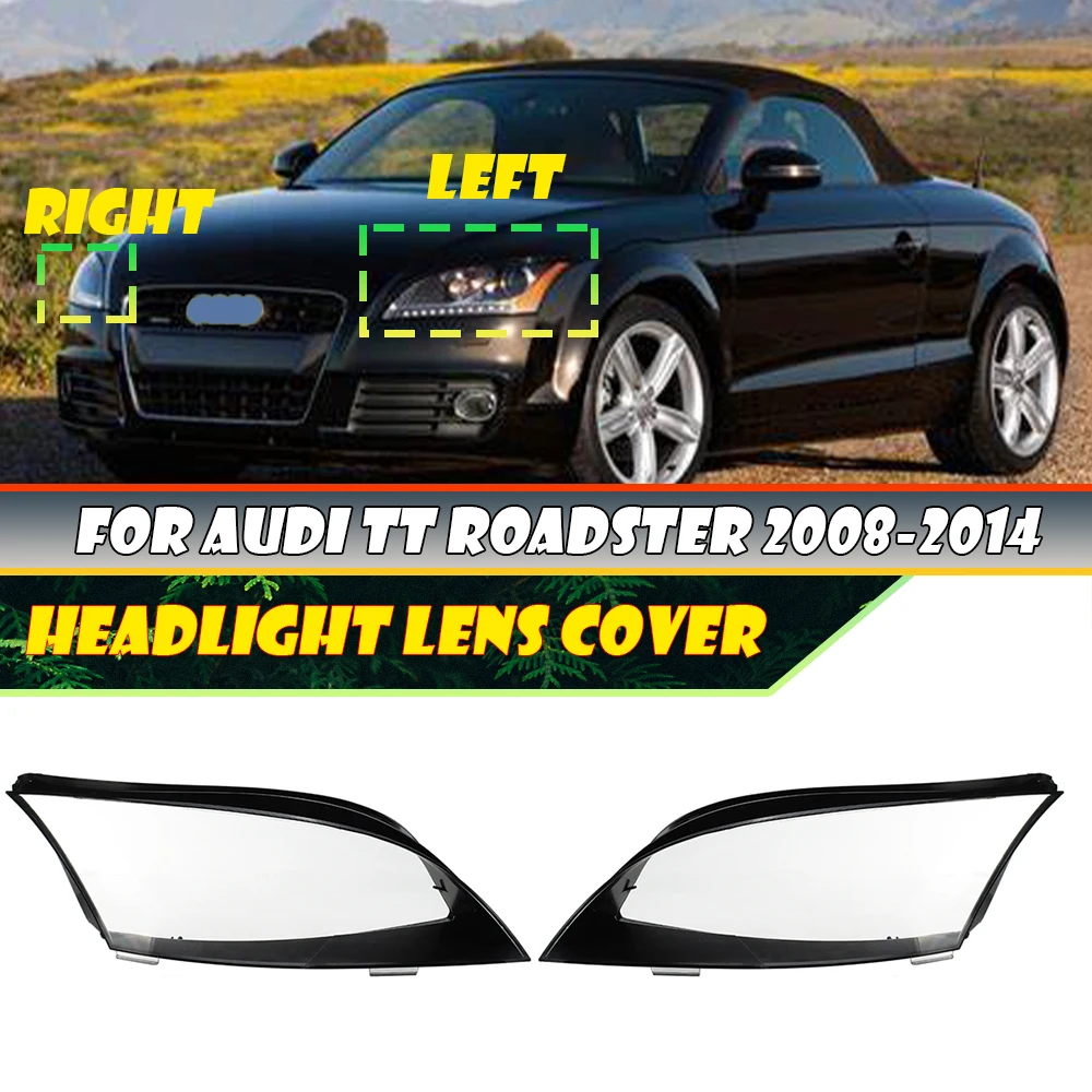 

Оболочка передней фары автомобиля для Audi TT Roadster 2008-2014 8J0941029AP 8J0941030AP AU2502213 AU2503213