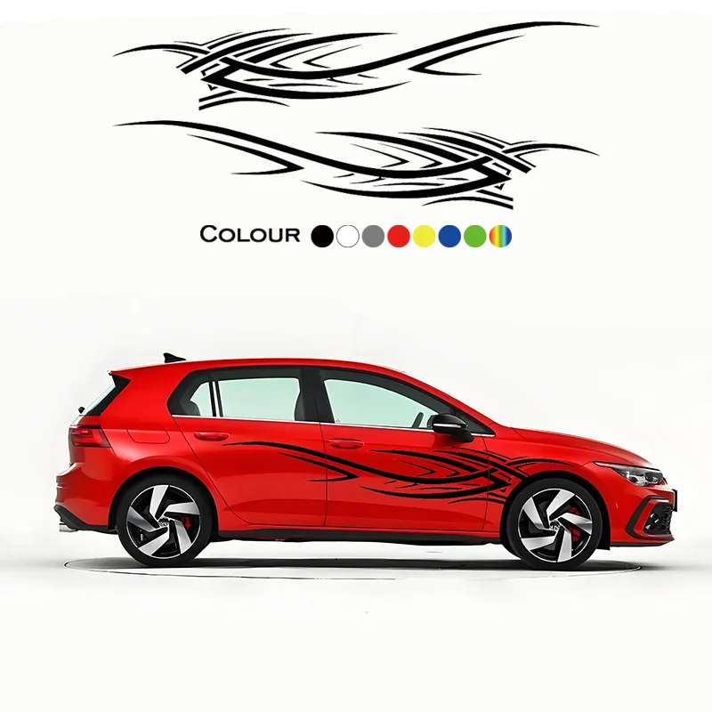 2 шт. наклейки на боковые кузова автомобиля