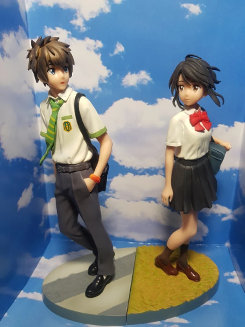 Фигурки из аниме Tachibana Taki Miyamizu Mitsuha 22 см