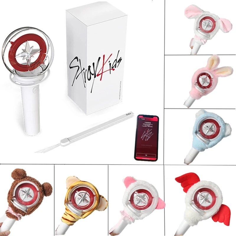 

Kpop Stray Lightstick Cover Plush Lamp Light Stick Decoration Protective Bluetooth Light Album Concerts Supplies Toys