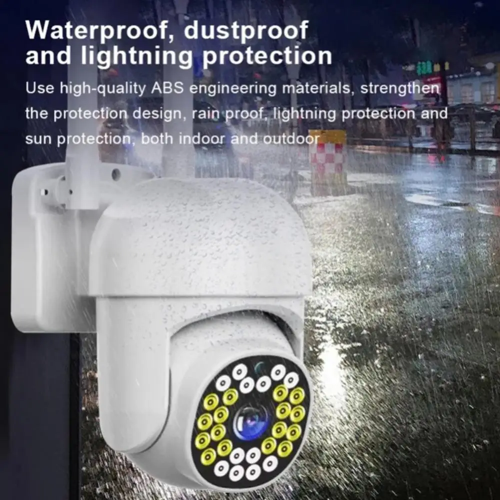 

Пылезащитная камера видеонаблюдения с шумоподавлением, водонепроницаемая камера для умного дома с ночным видением, Cctv, двусторонняя связь, Hd 1080p