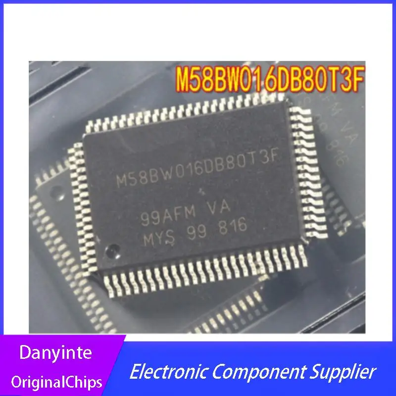 

5PCS/LOT M58BW016DB80T3F M58BW016 QFP