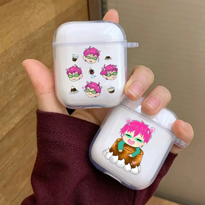 

Cute anime the disastrous life Soft silicone Case For AirPods Pro2 1 2 3 Clear Silicone Wireless Bluetooth Earphone Box Cover