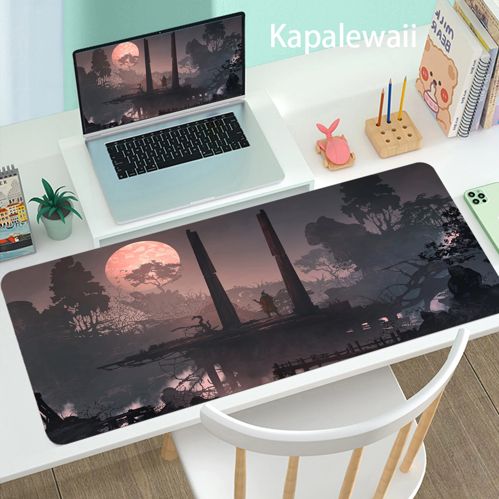 

Large Mousepad For Chinese Painting Style Mouse Pad Desk Mat Rubber Mouse Pad Computer Accessories Keyboard Mouse Popular Mats
