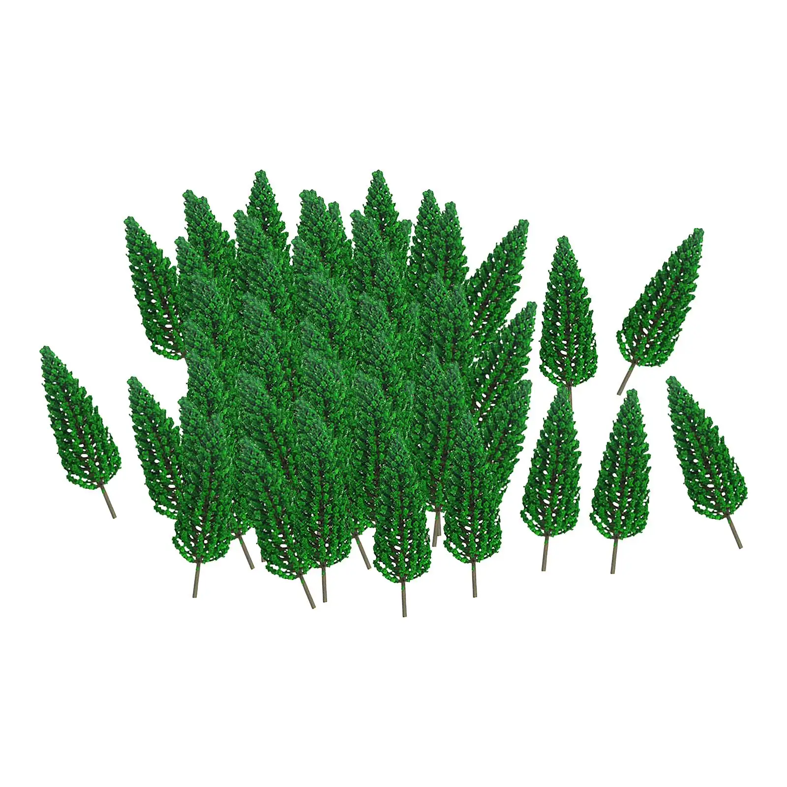 

70 шт., Миниатюрные модели деревьев диаметром 6 см