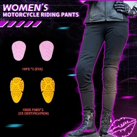 fashion womens motorcycle leggings motorcycle stitching pants pencil pants high guality anti fall anti collision womens pants