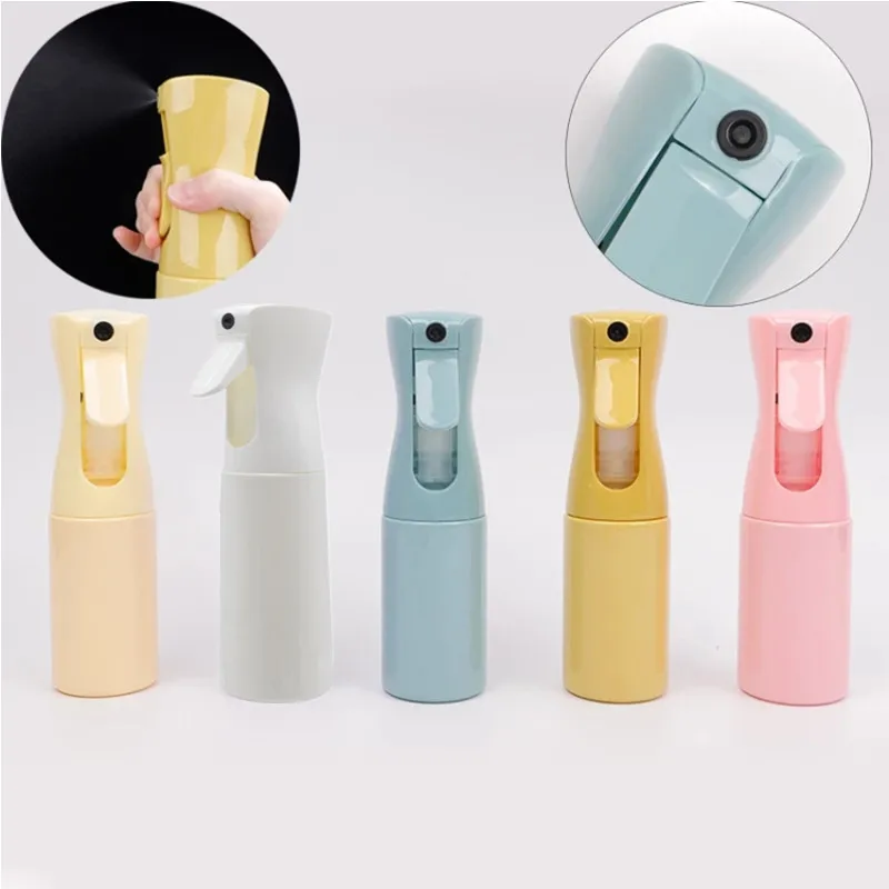 

200/300ml Multi-color Gardening Watering Flower Continuous Sprayer Alcohol Disinfection Sub-bottling Hairdressing Spray Pot