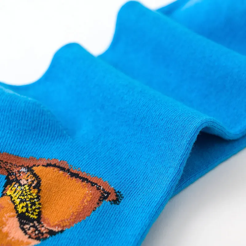 Женские осенне-зимние теплые носки Ретро арт чулки для Ван Гога Фреска всемирно