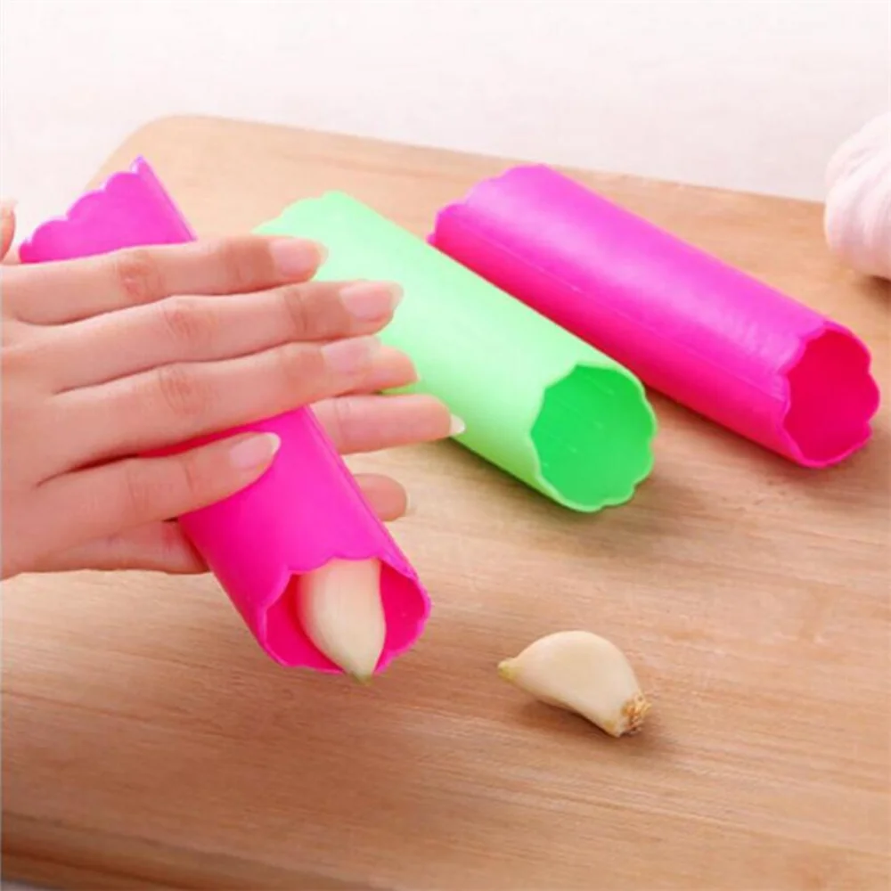 

Garlic Stripper Tube Peeling Garlic Peeling Silicone Garlic Peeler Peel Easy Useful Kitchen Tools Non-toxic Safety Gadget