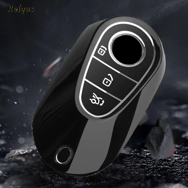Чехол для автомобильного ключа Mercedes Benz 2022 C S Class W206 W223 S350 C260 C300 S400 S450 S500