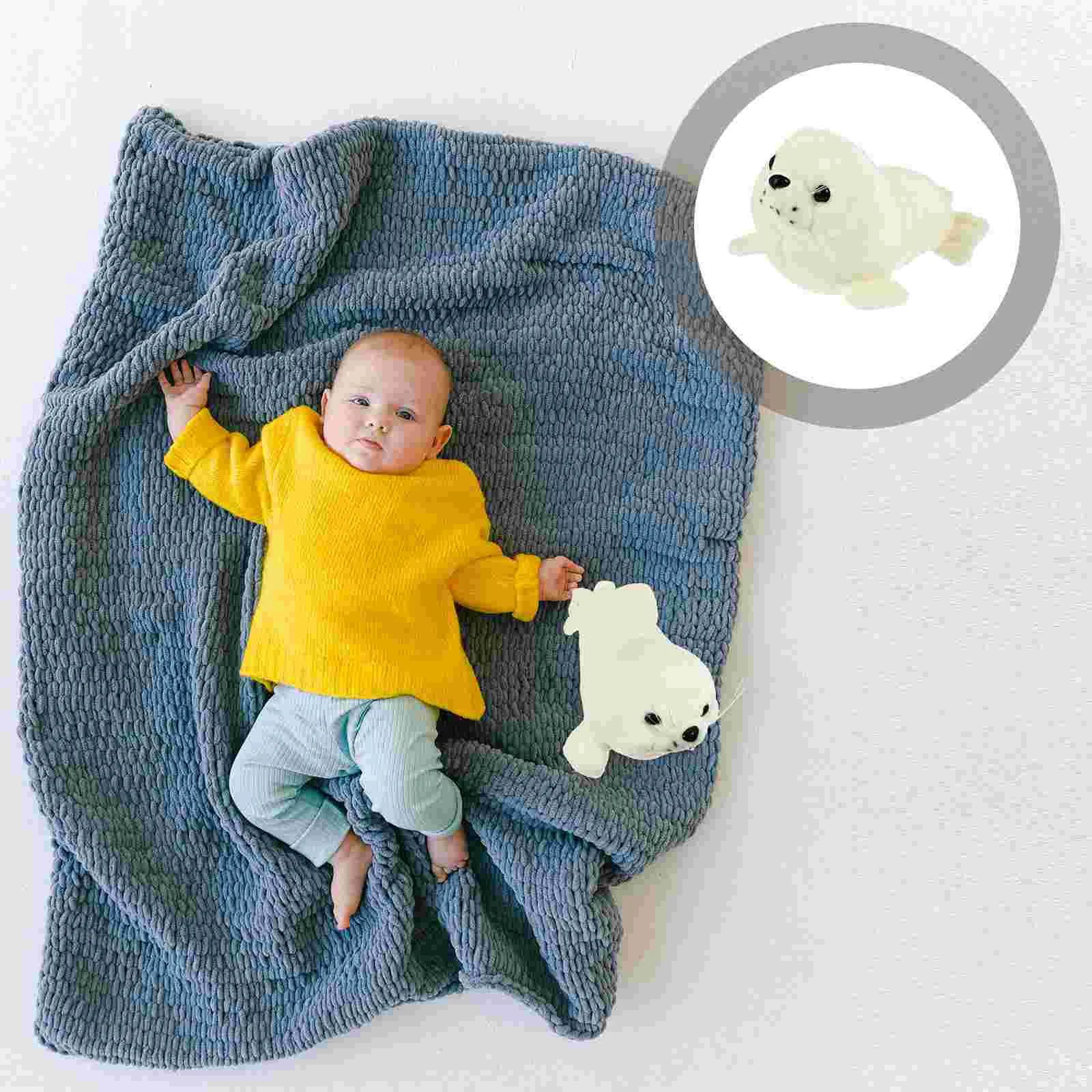 

Seal Plush Animal Stuffed Pillow Toysea Plushie Toys Pillowsbaby Animals Hugging Children Lovers Gifts Novetly Chubby World