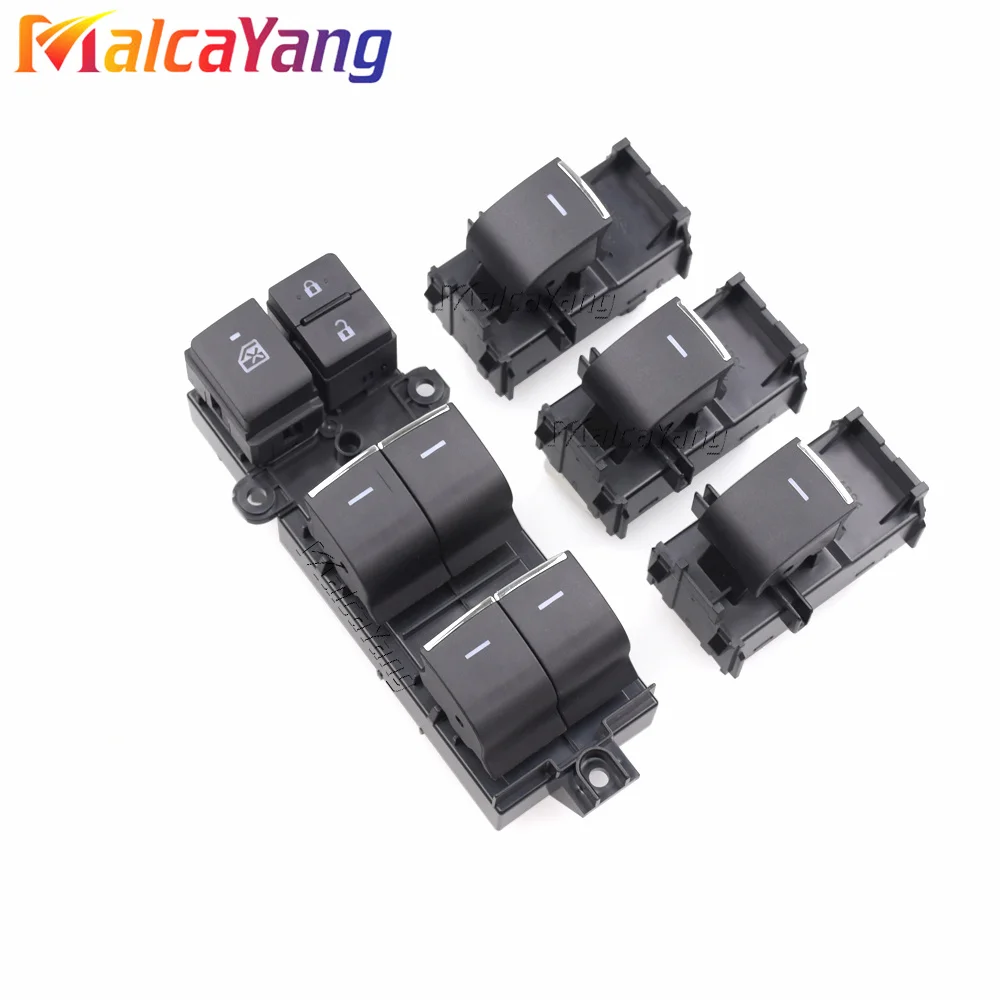 Для Toyota Rav4 2019-2020 2021 CHR 2016-2020 автомобильный светодиодный главный переключатель стеклоподсветки, комплект главных переключателей левой вождения