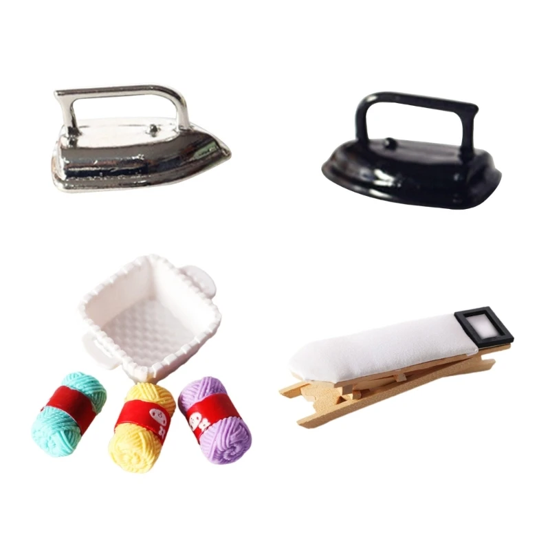 

Гладильная доска N80C 1:12/1:6 для кукольных домиков, железные миниатюрные кукольные домики, железная игрушечная мебель