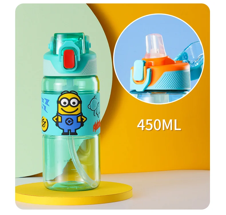 Миньон анимация периферийный мультяшный милый Утконос Соломка для воды кавайная