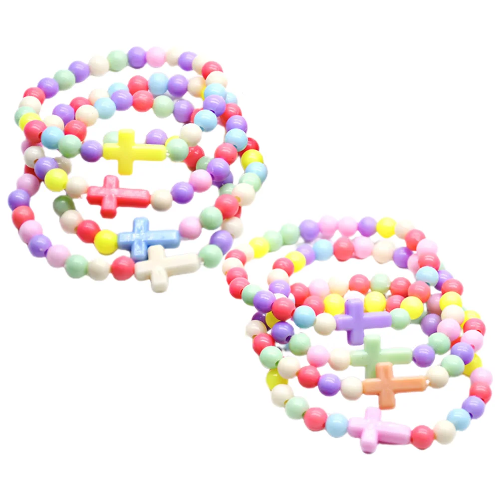 

Pendant Fashion Jewelry Women Ladies Cross Bracelets Vintage Chain Costume Crucifix Kids