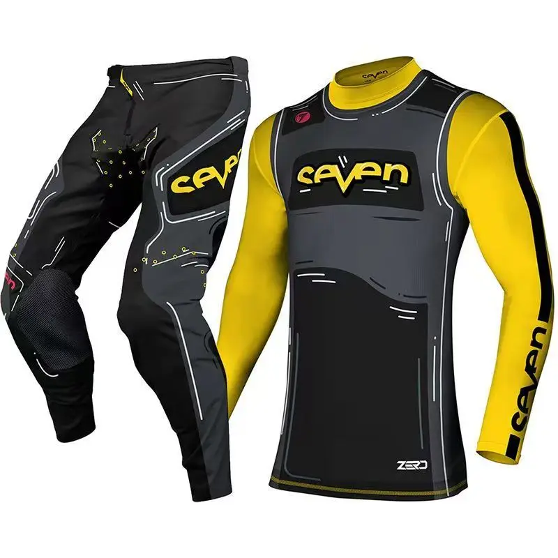 Костюм-тройка 2025 HARD Wear Seven Mx Комплект снаряжения Offroad Moto Combo Эндуро Мотокросс Джерси и P Moto Racingwearobuy Одежда (art.: 3920d4219bfce) - 3920d4219bfce