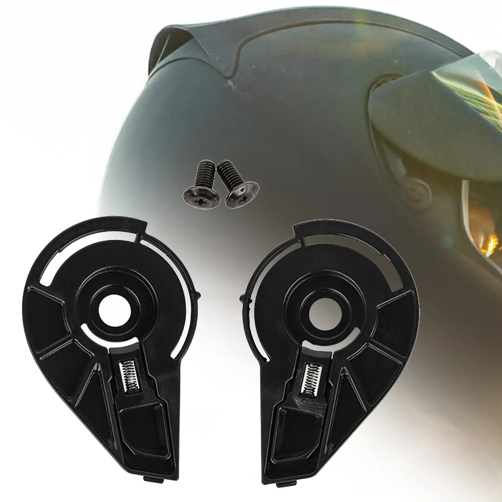 2 шт. основание объектива для мотоциклетного шлема крепление на панель сборки Soman