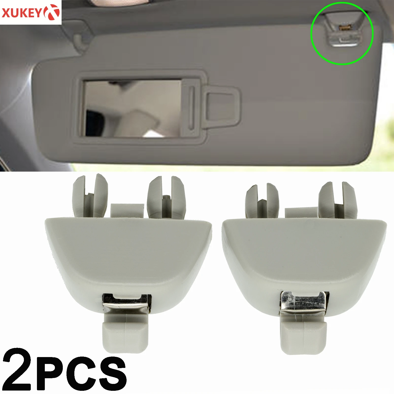 

2x держатель вешалки для солнцезащитного козырька для Audi A6 C6 VW Passat B7 Polo Up! Skoda CITIGO RAPID Сиденье MII 6RD 857561 Y20 6R 0857561 Y20 Крючки