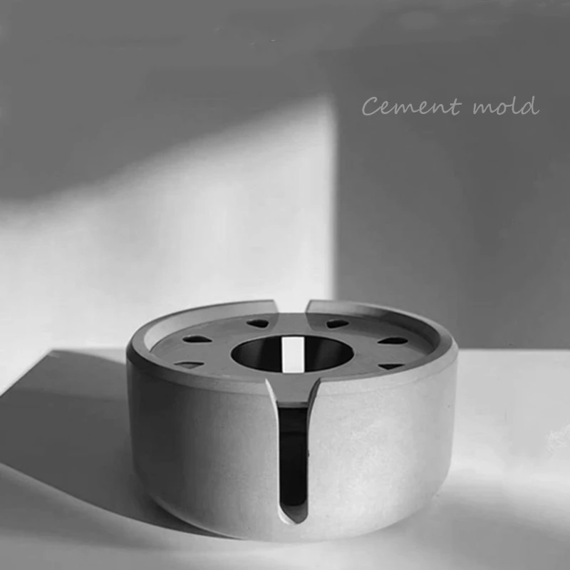 

Wax Melts Burner Silicone Mold for Making Cement Concrete Plaster soju/Tea Warmers Tealight Holder Jesmonite Mould