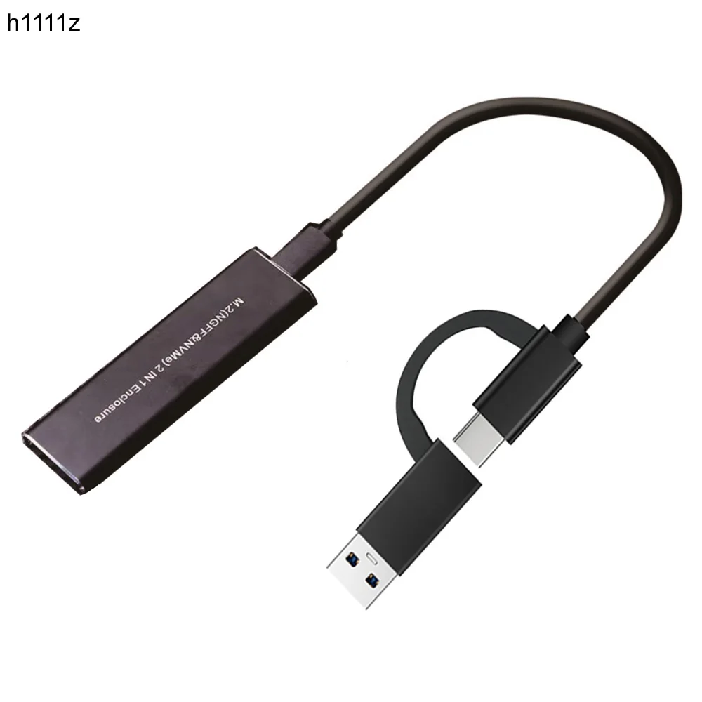 

Чехол M.2 NVME SSD на USB, 10 Гбит/с, двойной протокол M2 NVMe Box PCIe NGFF SATA M2 NVMe, адаптер корпуса с OTG для M2 SSD 9210B