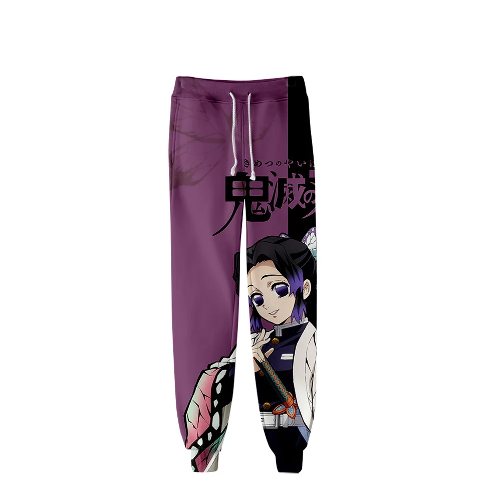 

Anime Cartoon Demon Slayer Sweatpants Men Women Casual Sportswear Pants Kimetsu No Yaiba Tomioka Giyuu Boys Girls Pants