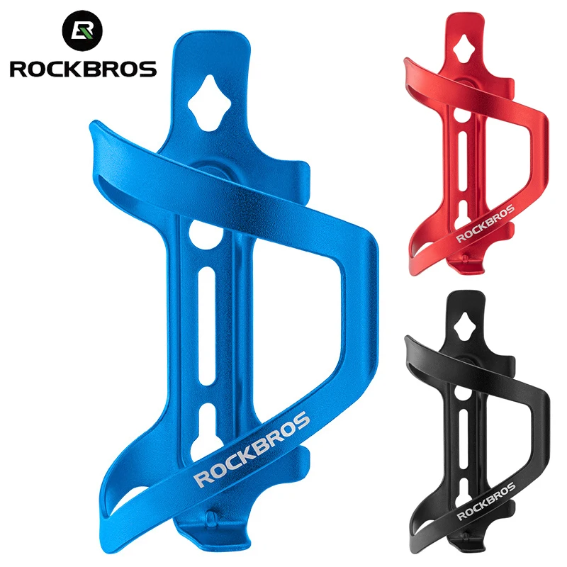 

ROCKBROS Ultralight Aluminium Alloy Bicycle Bottle Cage 600/750ml Cycling Water Bottle MTB Road Cup Bracket Bike Accessories