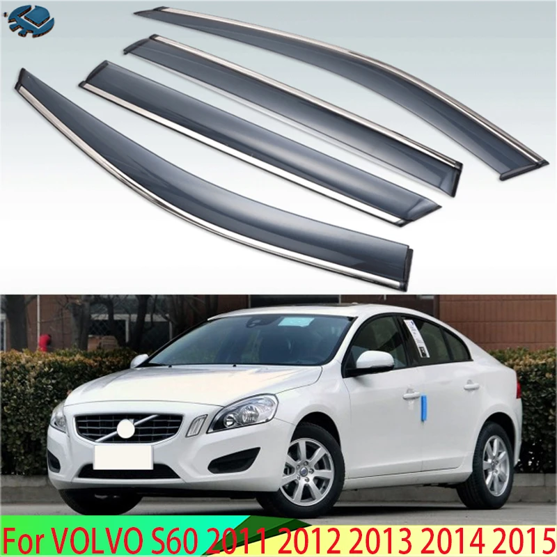 

Пластиковый Наружный козырек для VOLVO S60 2011 2012 2013 2014 2015