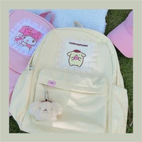 bags for women school backpack for college students sanrio cute backpack soft girl lace schoolbag