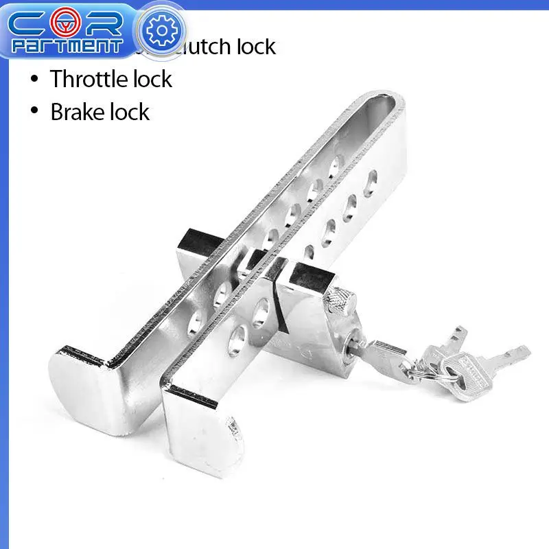 

Anti-theft Auto Car Brake Clutch Pedal Lock Universal Car Safety Safety Lock Stainless Car Clutch Lock Accelerator Pedal Lock