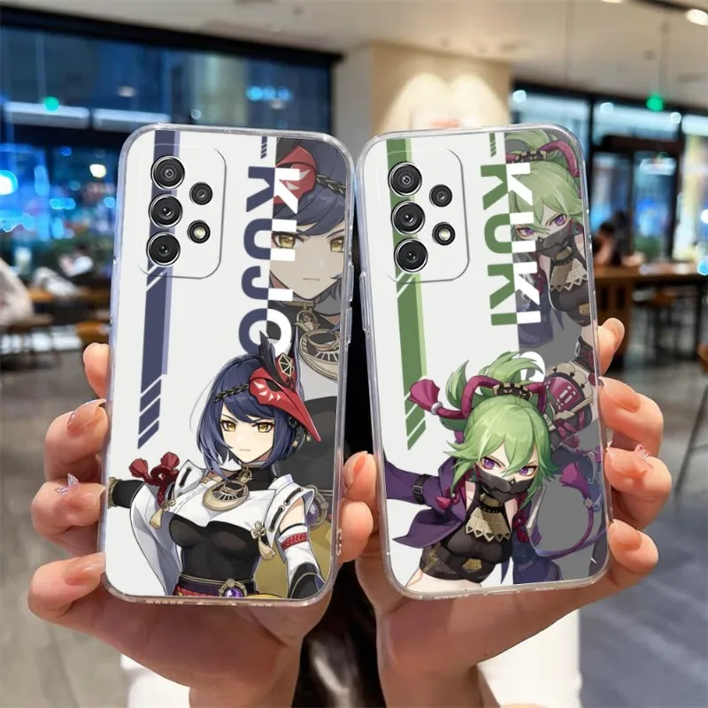 

Чехол для телефона Genshin Impact Kaeya, чехол для Samsung S30 S20 S23 S22 S10E S10 20Fe Note 20 10 Pro Plus Ultra A12 A42 A71 A91