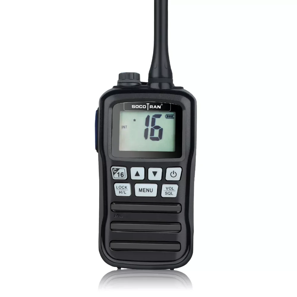 

Новинка, водонепроницаемый переносной приемопередатчик VHF IP-X7, портативная рация, двусторонняя радиосвязь