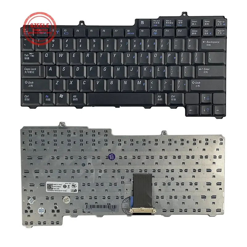 

UI Black New English laptop keyboard For DELL M170 6000D M20 M70 N6000 PP11L D610 D510 6000 9200 9300 9000 D810