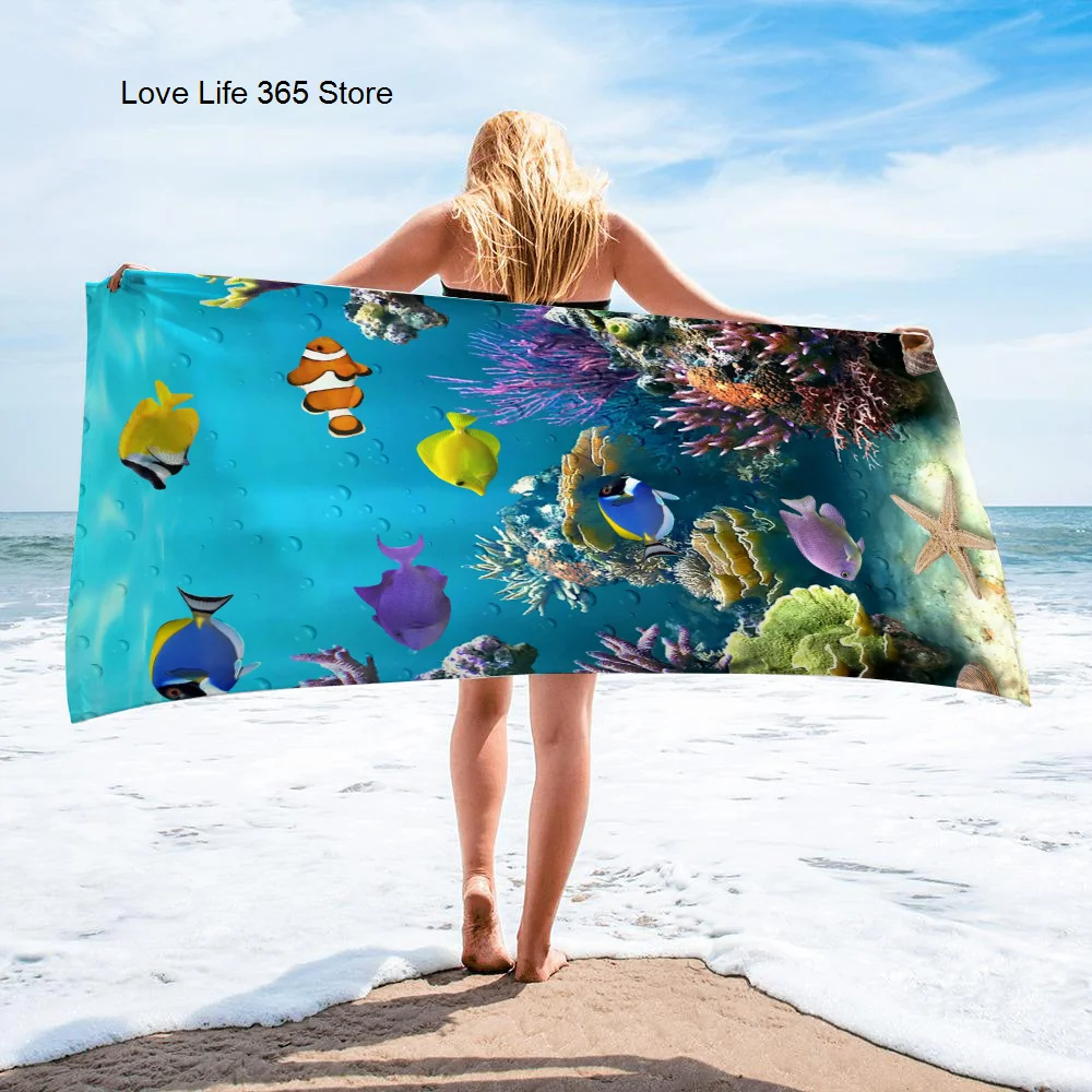 Microfiber Swimming Towels Oversized Super Absorbent Sand Free Thick Home Textile
