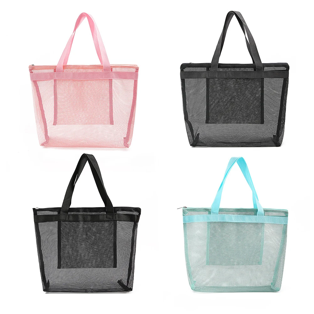 

Вместительные прозрачные сумки для покупок, женские модные сетчатые классические элегантные сумки на плечо, сумки на плечо