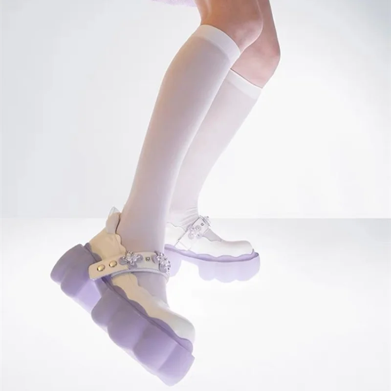 

Platform High Heels Women Cosplay Lolita Shoes New Mary Jane Shoes Women Japanese Style Vintage Soft Sister Platform Heels