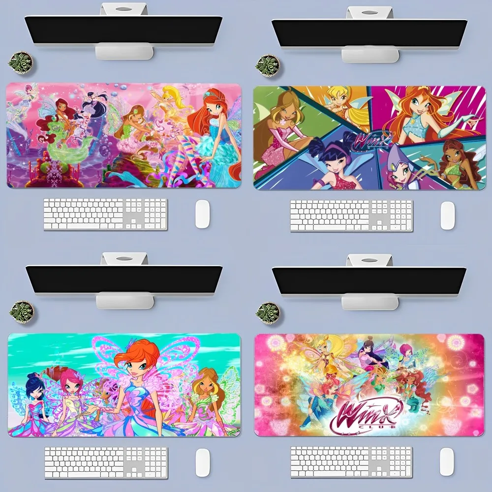 Девушка W-Winx C-Clubs Your Own Mats Коврик для клавиатуры Резиновый игровой коврик мыши