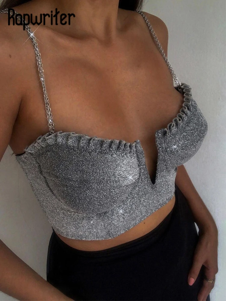 

Топ женский летний облегающий без рукавов на тонких бретельках с открытой спиной