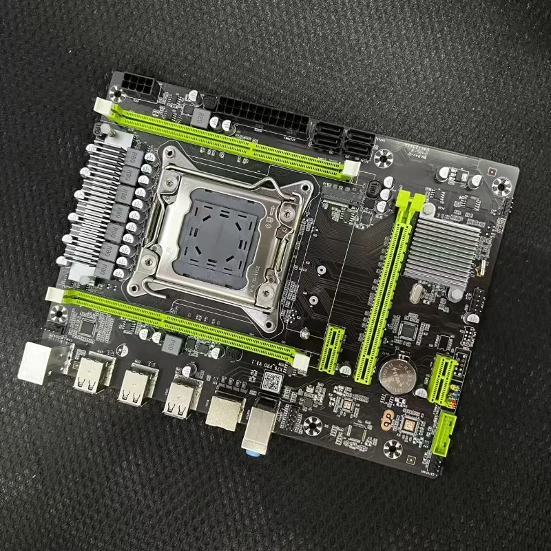Фото Материнская плата X79 PRO для настольных ПК, сокет LGA2011, поддержка памяти DDR3 ECC и процессоров E5 2680 v2 №3
