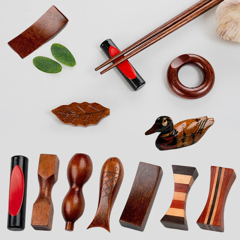 

Wooden Chopsticks Holder Vintage Chopstick Rest Chopsticks Stand Holder Chopstick Rest For Dining Table Accessories