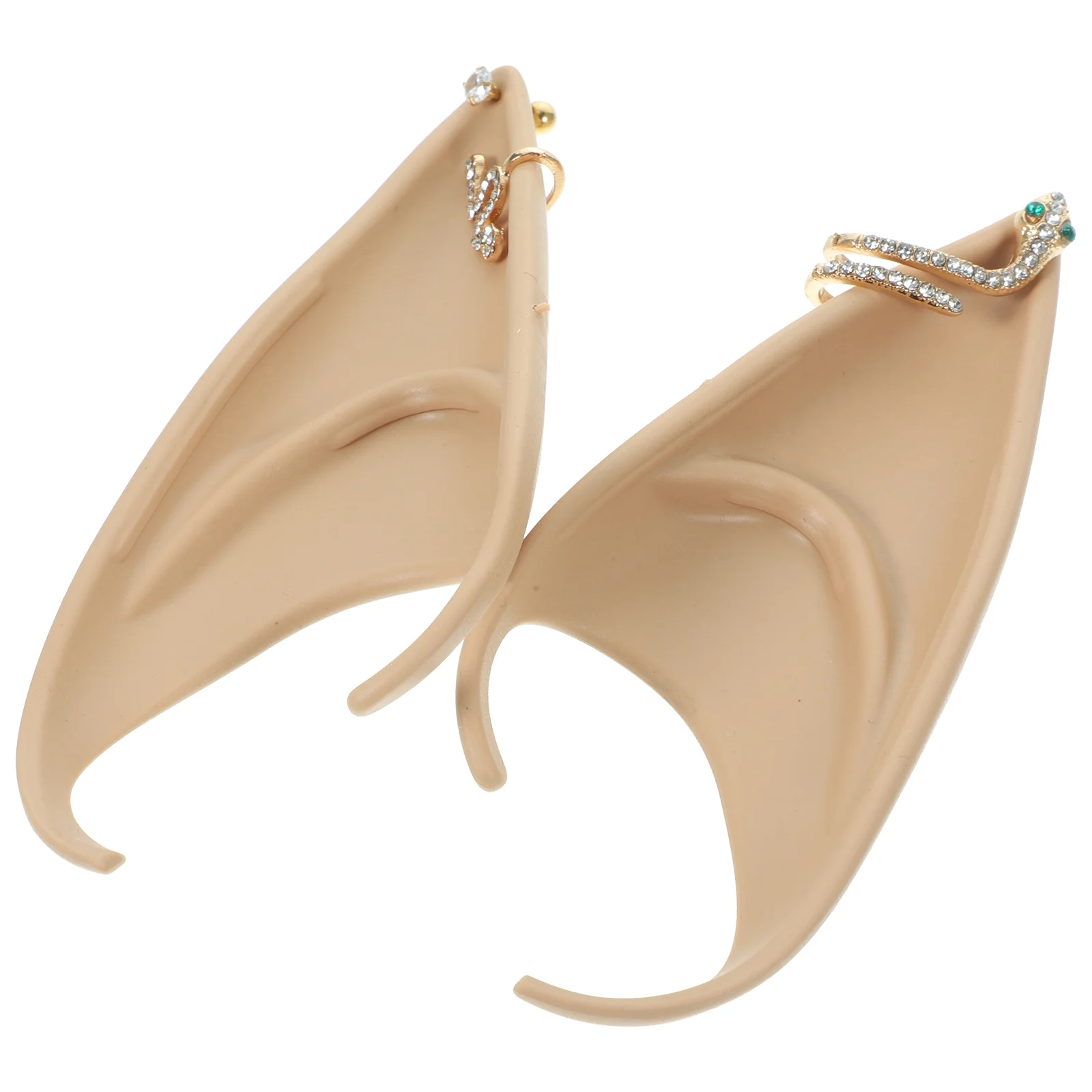 

Fairy Ear Cuffs Jewelry Ears Women Fake Elf Cosplay Halloween Costume Accessories