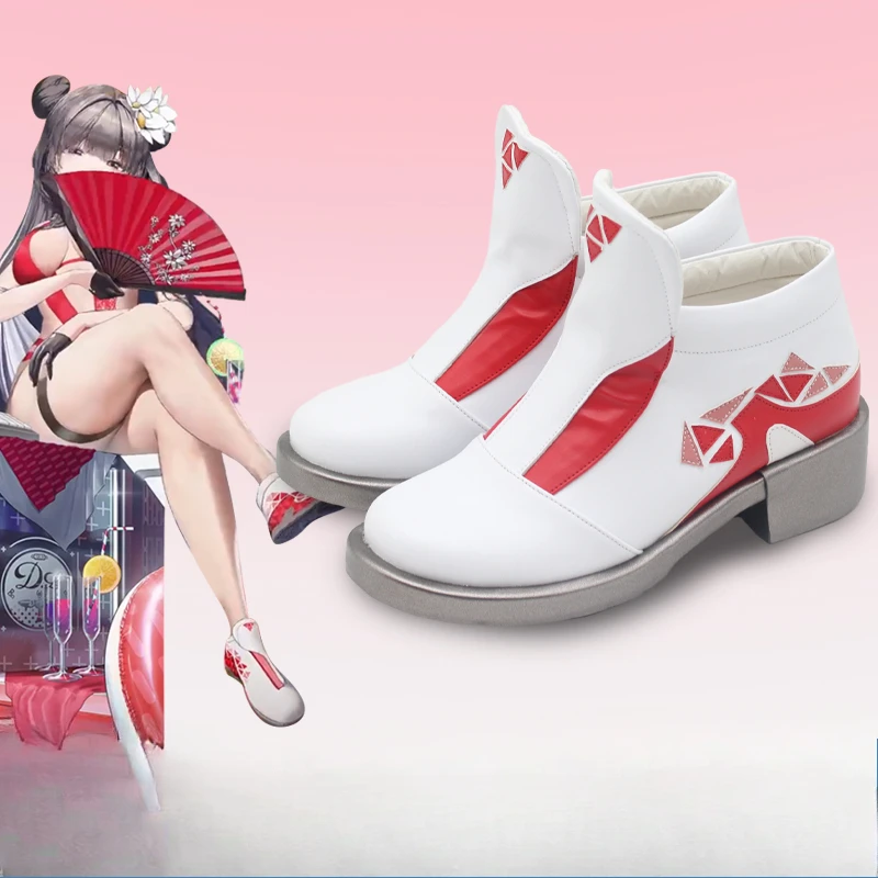 Новая игра Goddess of Victory: Nikke Yan Купальник Обувь для косплея Сапоги Хэллоуин Aksesori Dibuat