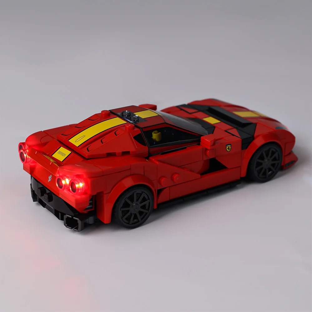 Детский набор для 76914 скоростных чемпионов Гоночная машина 812 игрушки творчества