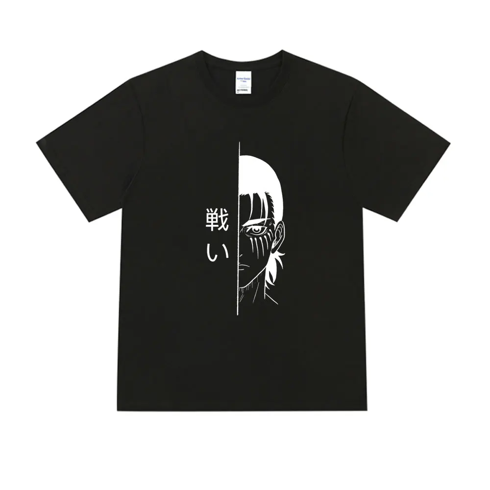 

Anime Attack on Titan T Shirt Men Kawaii Cartoon Shingeki No Kyojin T-shirt Harajuku Titans Japanese Attack Graphic Tshirts Mlae