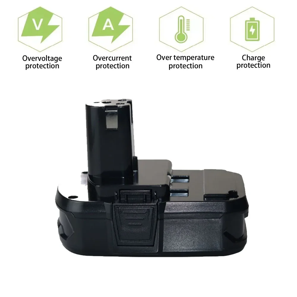 Для Ryobi P107 3000 мАч-5000 мАч 18 В Сменный аккумулятор P104 P105 P102 P103 P109 P108 P100 RB18L26