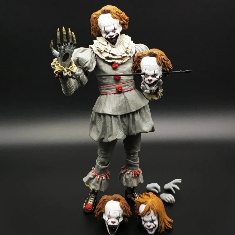 Коллекционная фигурка Neca It Pennywise Joker Reborn Moonlight, лимитированная серия, люкс-издание, модель куклы в стиле хоррор, подарок для фанатов кино (art.: 3920da49fdfbd) - 3920da49fdfbd