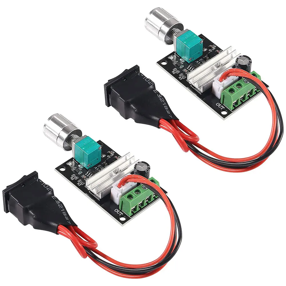 2 шт., реверсивный переключатель скорости, 6 в, 12 В, 24 В, 28 В, 3 А, 80 Вт