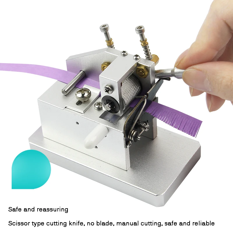 Ручная машина для квиллинга бумаги сделай сам резки кисточек из 3D цветная