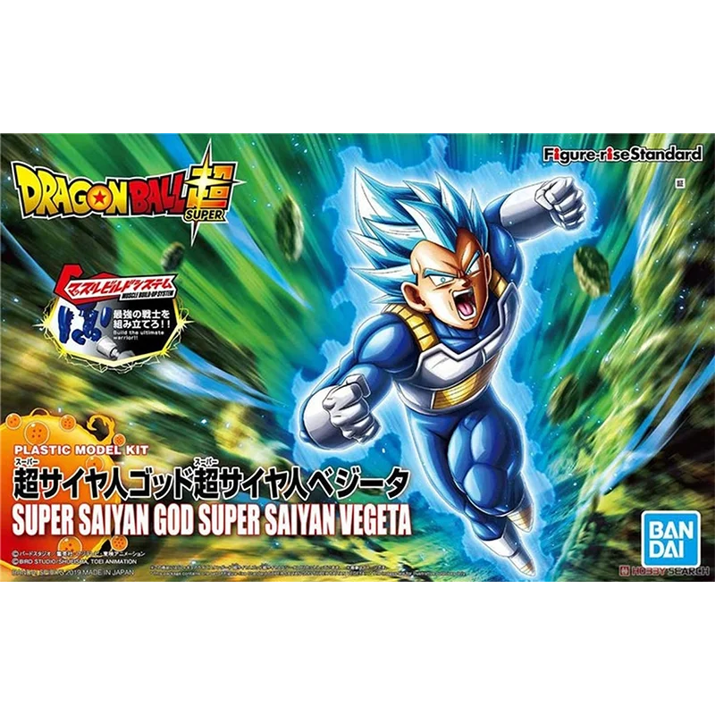 Купи Оригинальная фигурка Bandai rise FRS Super Saiyan God Vegeta IV Dragon Ball, супер фигурка аниме, Коллекционная модель, экшн-игрушки за 1,805 рублей в магазине AliExpress