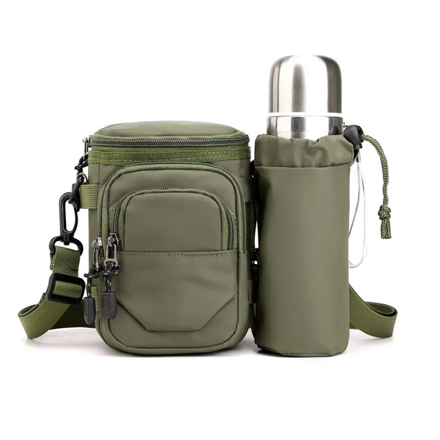 

Outdoor Leisure Middle-Aged Men's Kettle Kettle Bag Oxford Cloth Elderly One-Shoulder Crossbody Travel Pouch