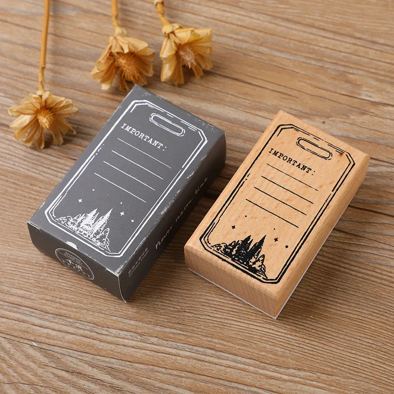 

Деревянные штампы с цветочным узором